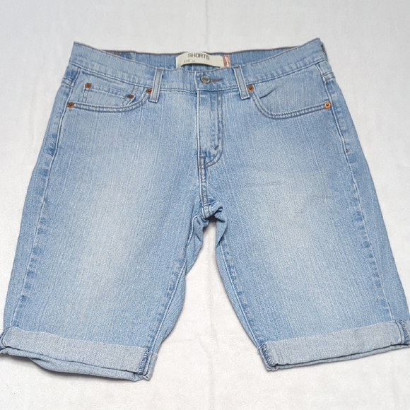 Levi's Pants - Vintage‎ Y2K Levi's 515 Rolled Hem Women's Jean Shorts US Size 8